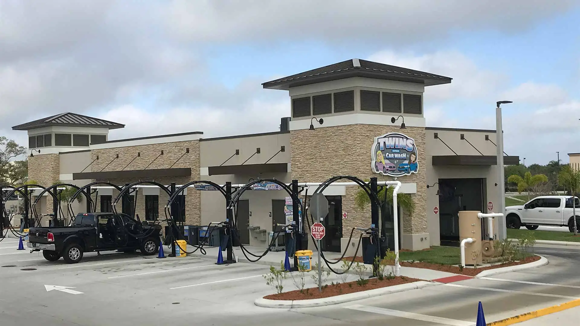 Twins car wash location.