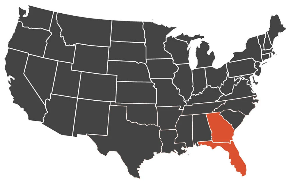 Southeastern United States Service Area